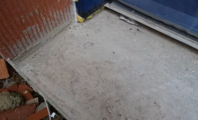 Non-conformité des appuis de baie