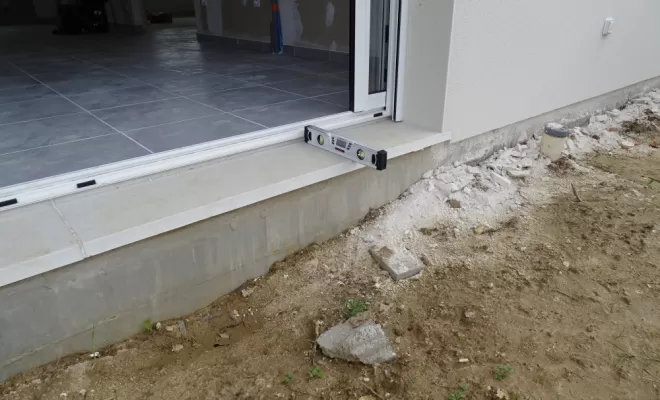 Non-conformité des pentes des appuis de baie